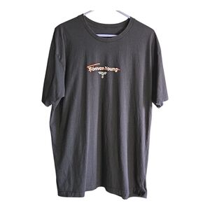 Forever Young Black T-Shirt